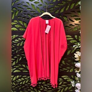 NWT Serra Ladies Red Scarf Wrap